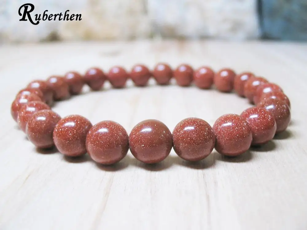 Ruberthen A Grand Golden Sand Bracelet Healing Crystals Taurus Birthday Gift Protection Love Self Expression Jewelry | Украшения и