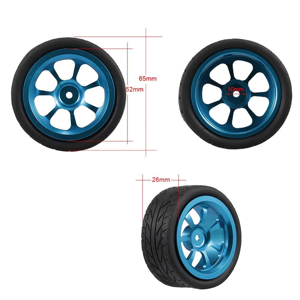 Колесная втулка для автомобильных шин 4 шт WLtoys A959 A949 A969 A979 K929-B 1/18 радиоуправляемых