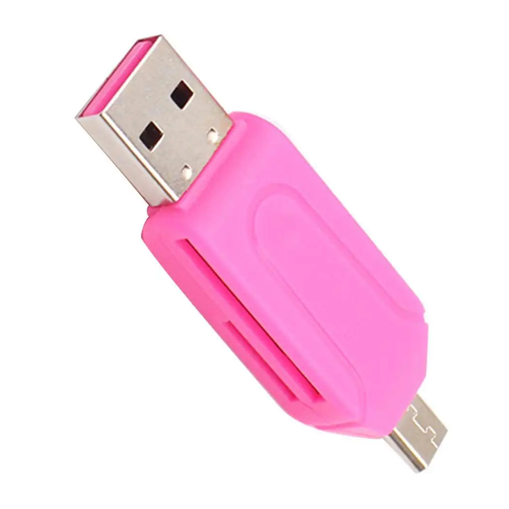 USB 2 0 OTG кардридер Micro SD/TF для дома путешествий офиса и т. д. адаптер