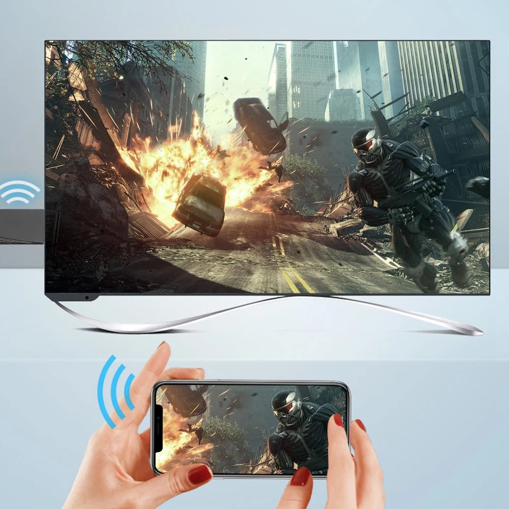 Фирменный ТВ приемник SOONHUA Wi Fi одинаковый экран HDMI медиаключ беспроводной