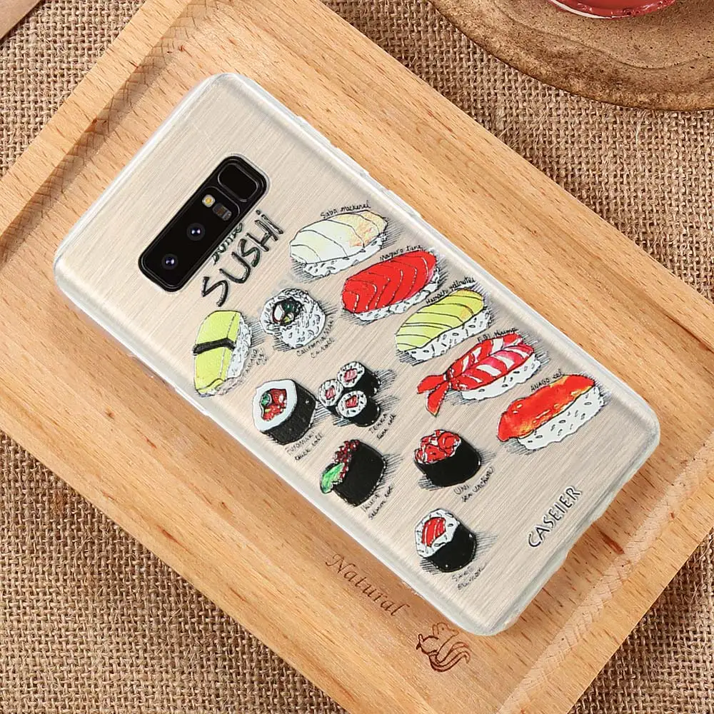 CASEIER чехол для телефона Samsung Galaxy S6 S7 Edge S8 Plus Note 8 мягкие ТПУ супер тонкие красивые