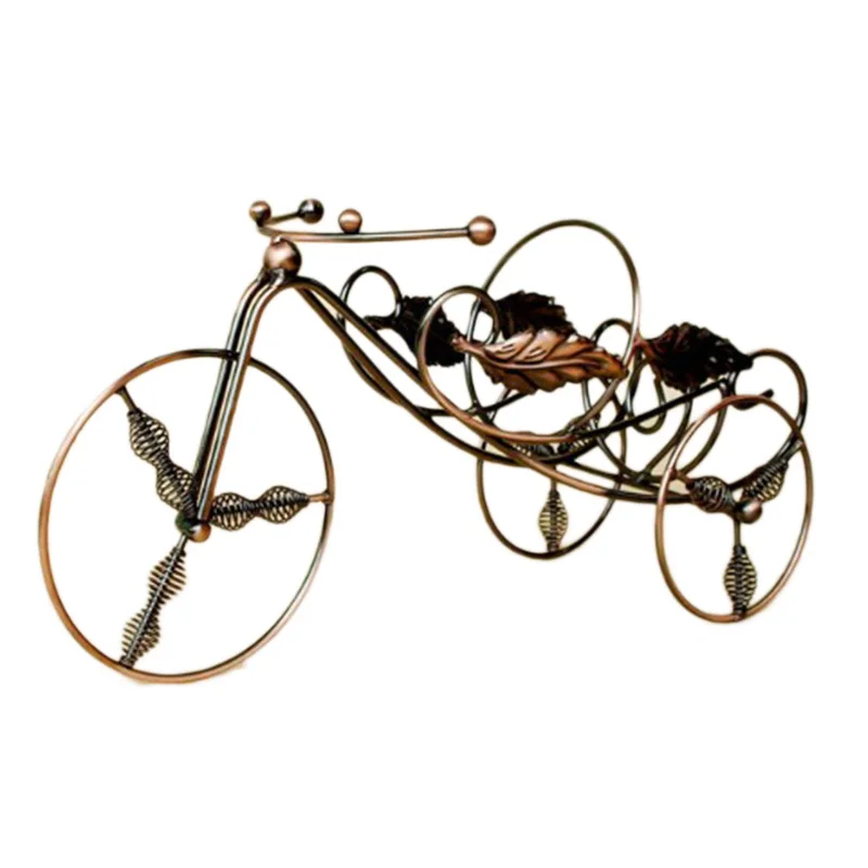 Vintage Tricycle Wine Rack Ornaments Creative Nice Hold Decor Storage Home Kitchen Bar Decoration Accessories Gi | Дом и сад