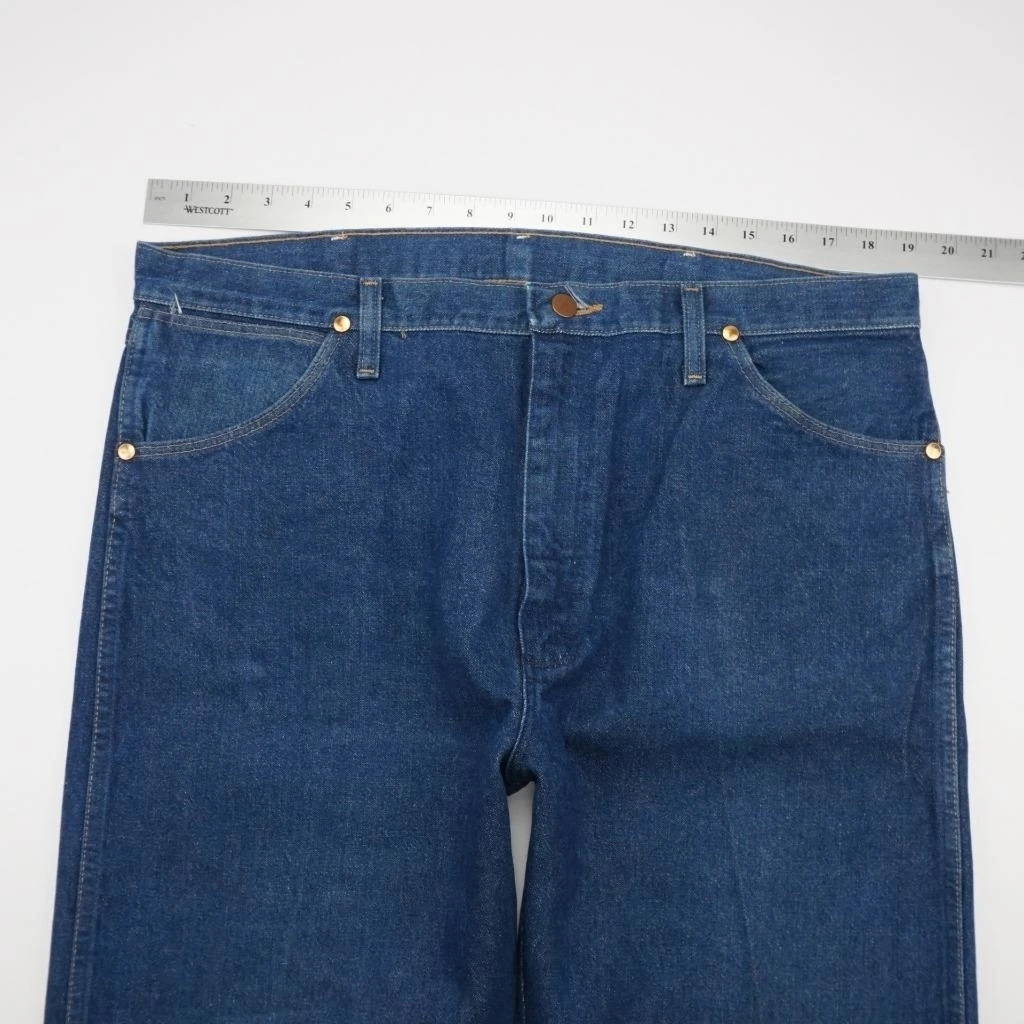 WRANGLER 13MWZ оригинальный Fit ковбой вырезать джинсы Drk мыть джинсовые мужские