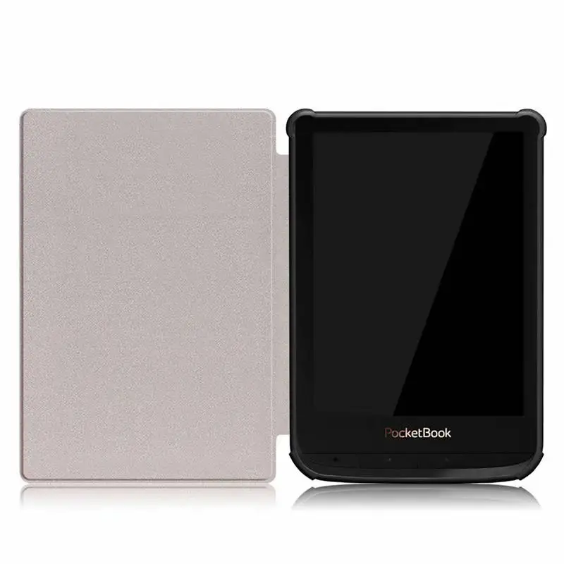 

PU Leather Case for Pocketbook 627 616 632, Ultra Slim Magnetic Smart Cover for PocketBook Touch Lux 4/Basic Lux 2/Touch HD 3