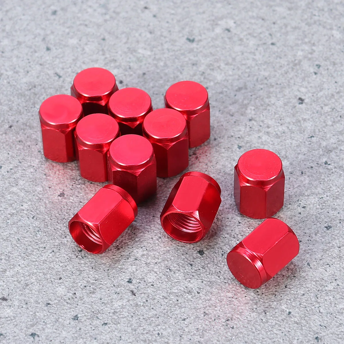 10 шт. колпачки для клапанов премиум высокого качества алюминиевый сплав