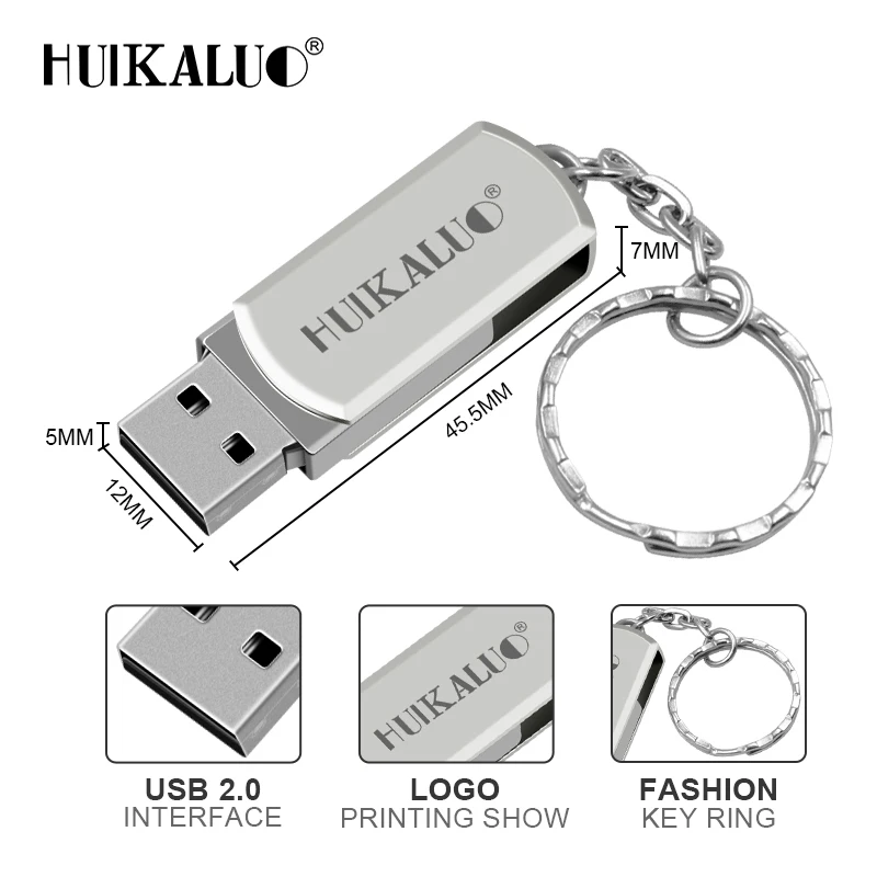 USB флеш-накопитель 64 ГБ 32 16 8 4 высокоскоростной usb-накопитель Флешка флешка