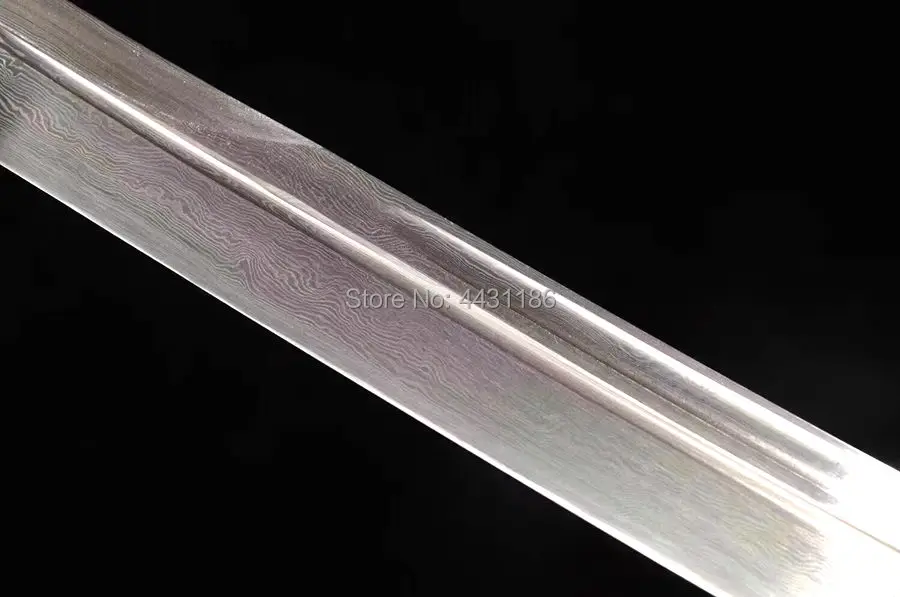 Handmade Chinese KungFu Broadsword Qing Dynasty King Bodyguard Dao Sword Sabre Damascus Folded Steel Sharp Asian Fighting Knife | Дом и сад
