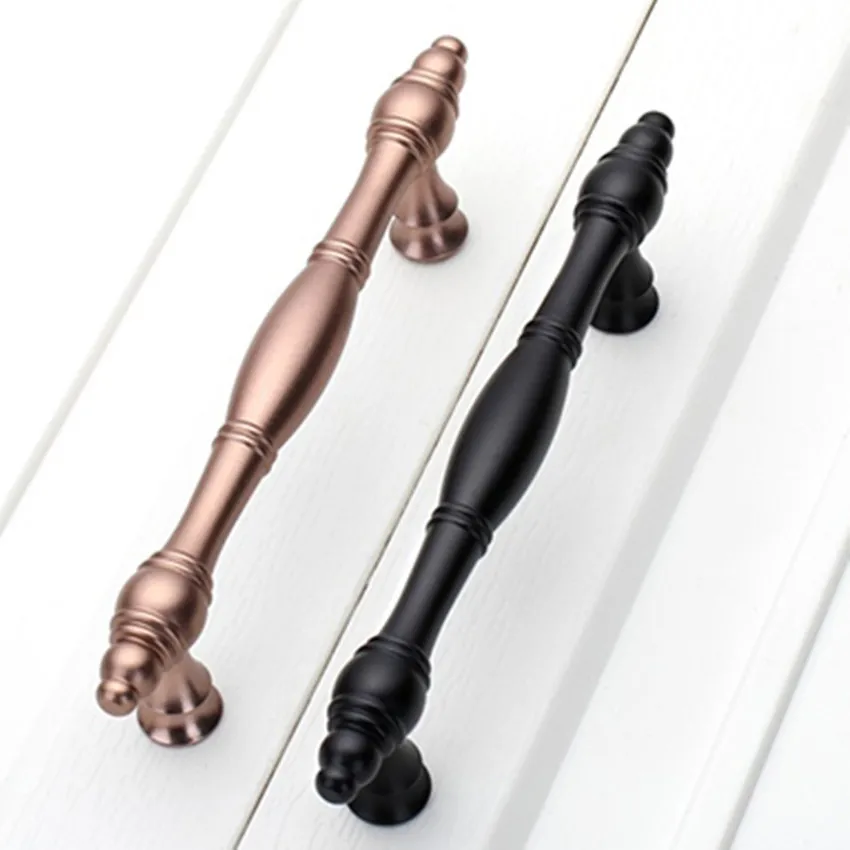 2 шт. современный простой серый черный золотой кухонный шкаф с ручкой 5 &quotРетро