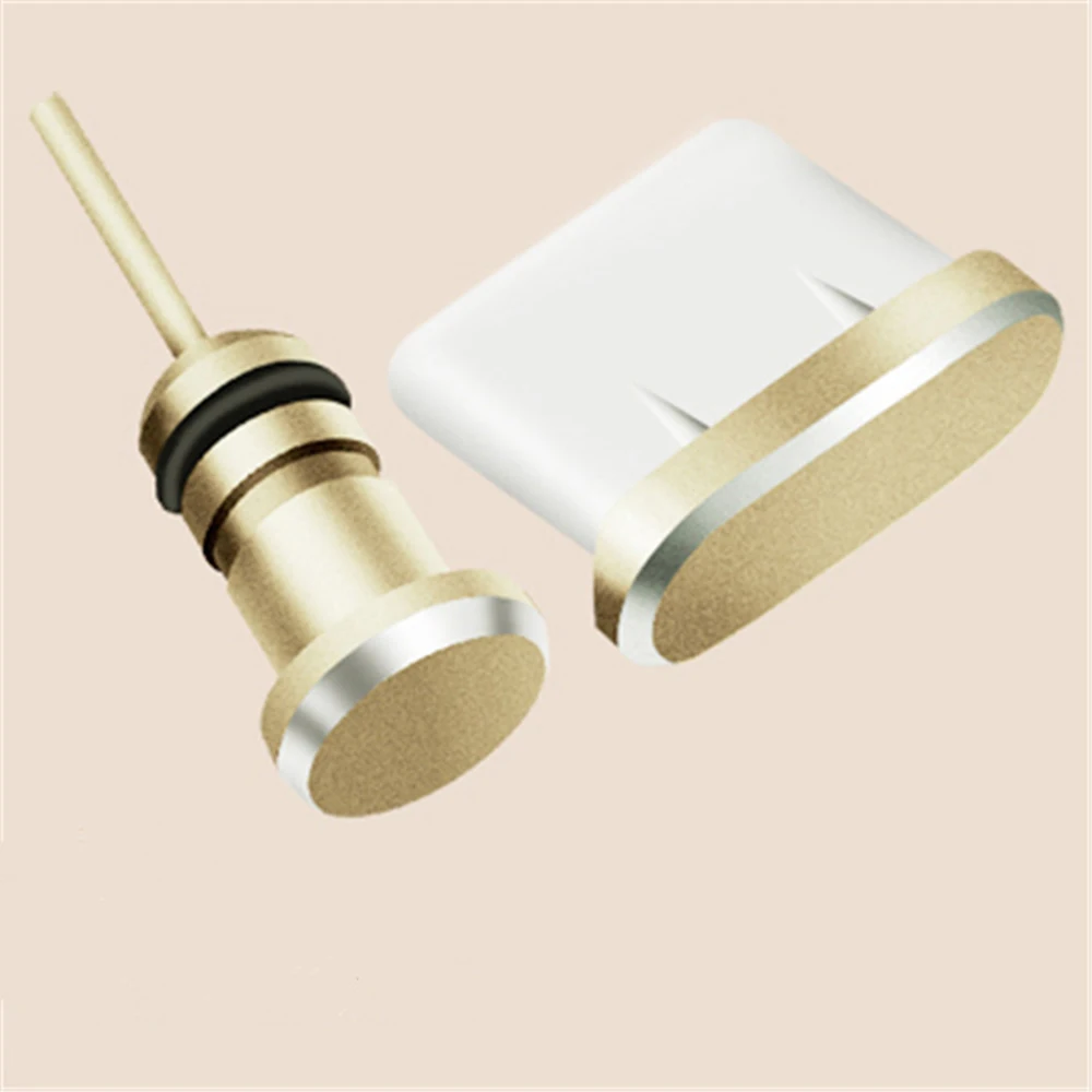 Пылезащитная пробка для мобильного защиты 3 5 мм наушники + usb type C зарядный порт
