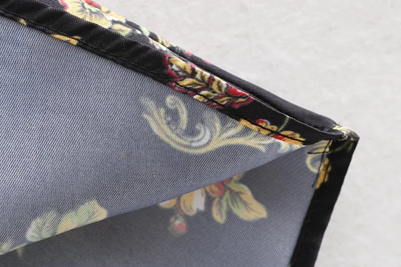 Женская блузка VOGUEIN с цветочным принтом лямкой на шее без рукавов|Блузки| |