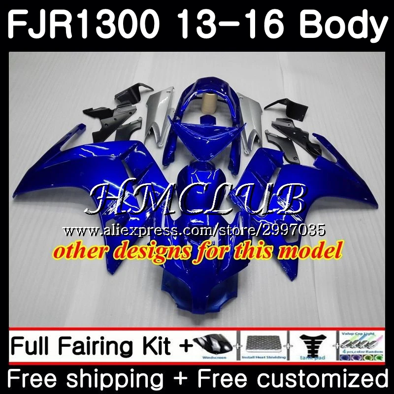 Комплект для YAMAHA FJR1300A комплект FJR 1300 2013 2014 2015 2016 12hc 0 FJR1300 A 13 14 15 16 обтекатель с