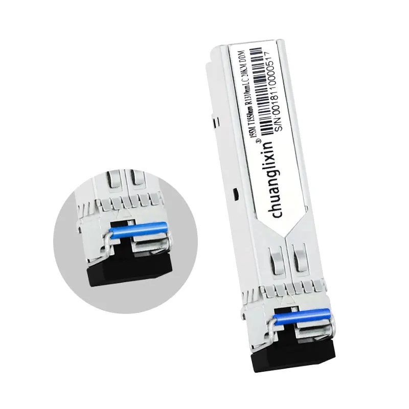 155M 20-120KM LC fiber sfp module BiDi 1310nm/1490nm/1550nm 20km WDM SFP Module LC switch Compatible 1pair
