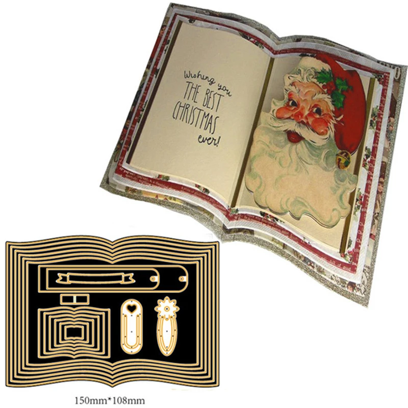 2019 штампы для книг скрапбукинга Новое поступление валентинка металлические