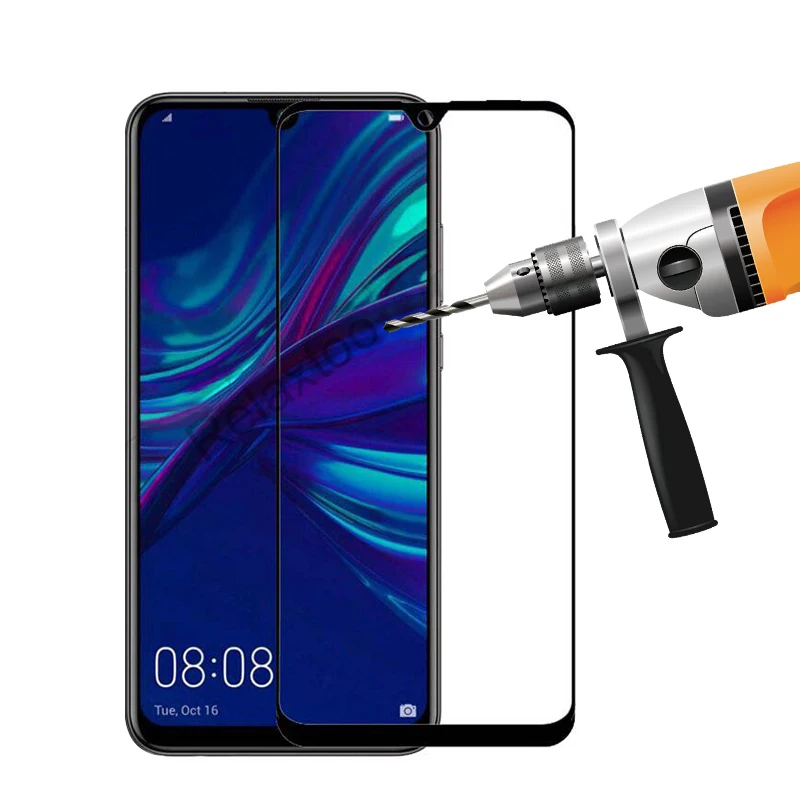 Закаленное стекло с полным покрытием для Huawei P Smart 2019 защита экрана PSmart защитная