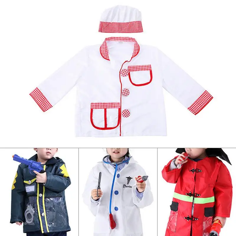 

Kindergarten Costume Set Children's Role Playing Doctor Toy Professional Simulation Play House Toy For Children Dorpshipping