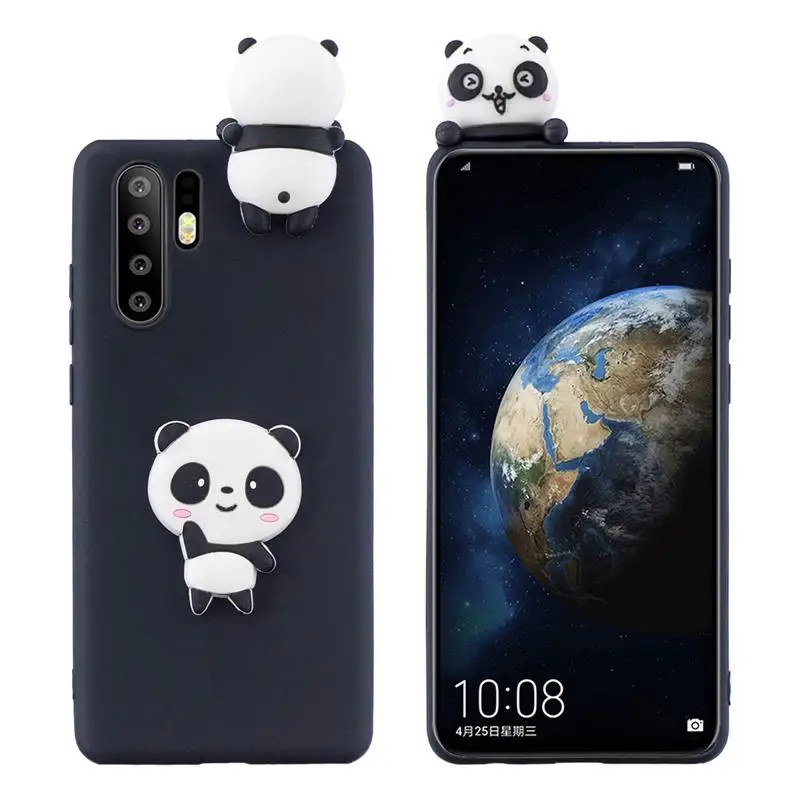 New Fashion 3D Cute Cartoon pattern Soft Silicone Practical Shockproof Slim Protective Case for Huawei P30 Pro | Мобильные телефоны