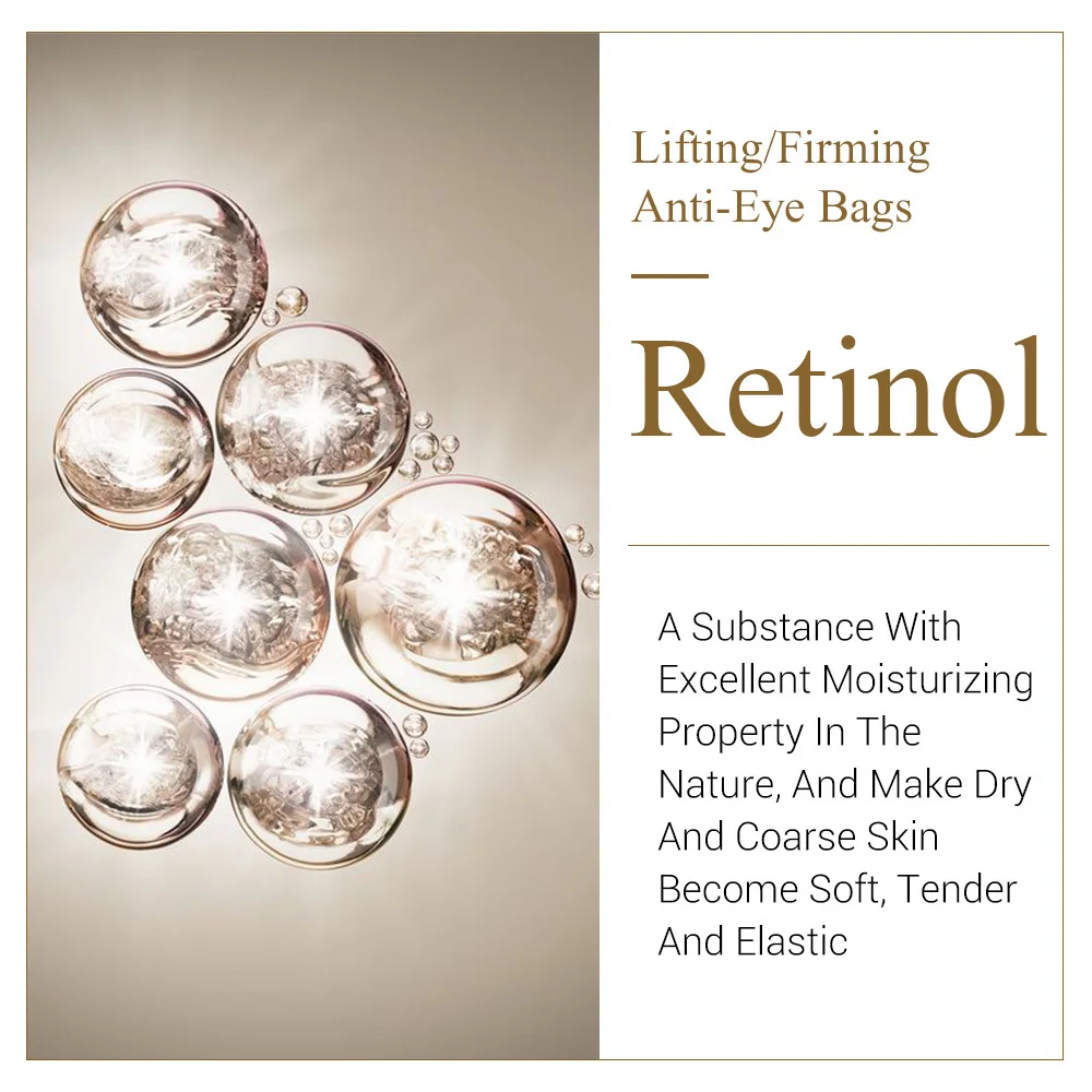 BREYLEE Retinol крем для глаз лифтинг укрепляющий увлажняющий против старения морщин