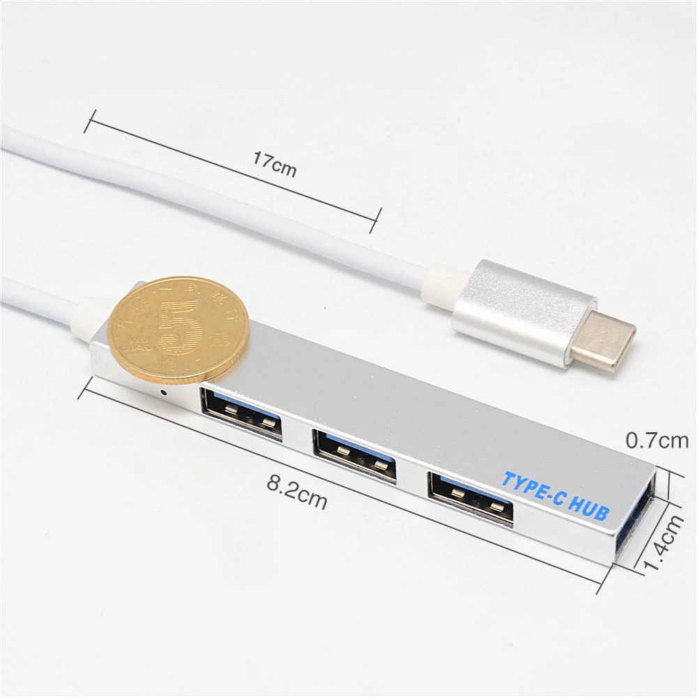 Тип с разъемами типа c и 3.0HUB концентратор Тип-c USB ножными креплениями |