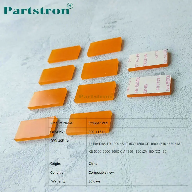 10 шт. подушечки для зачистки 020 11711 подходят Ricoh TR 1000 1510 1530 1550 CR 1600 1610 1630 KS 500C 600C 800C CV