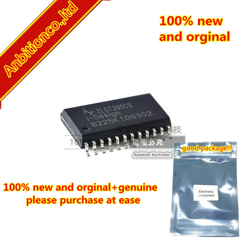 

10pcs 100% new and orginal ZLG7290CS SOP-24 in stock