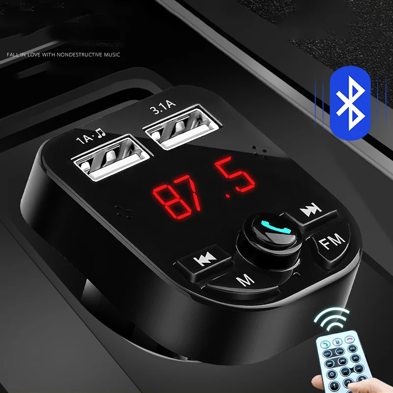 Автомобильные аксессуары 2.1A и музыка двойное USB Автомобильное зарядное