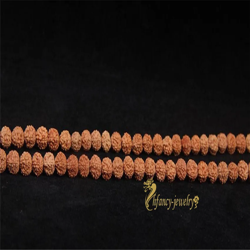 Ожерелье Rudraksha 6 мм сила духовности мала-йога Sutra сделай сам Lucky унисекс лечебные