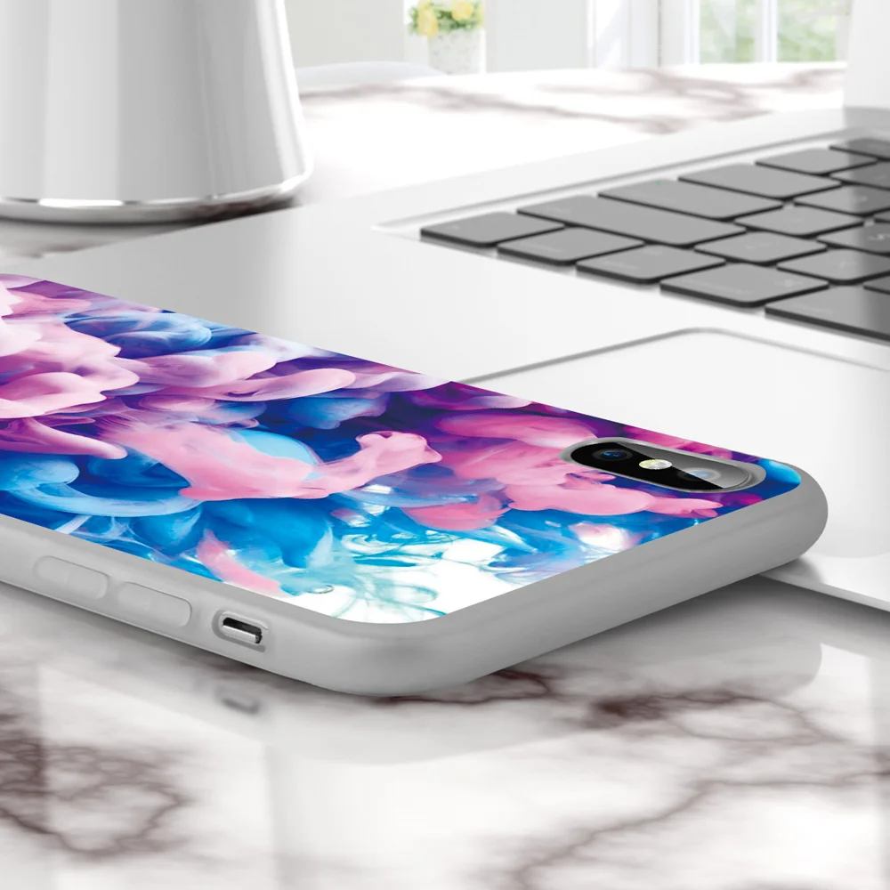 Чехол IER с цветным покрытием чехол для телефона samsung S9 S8 S10 S10E Plus S7 Edge J720 EU J7 2017 A7 Funda
