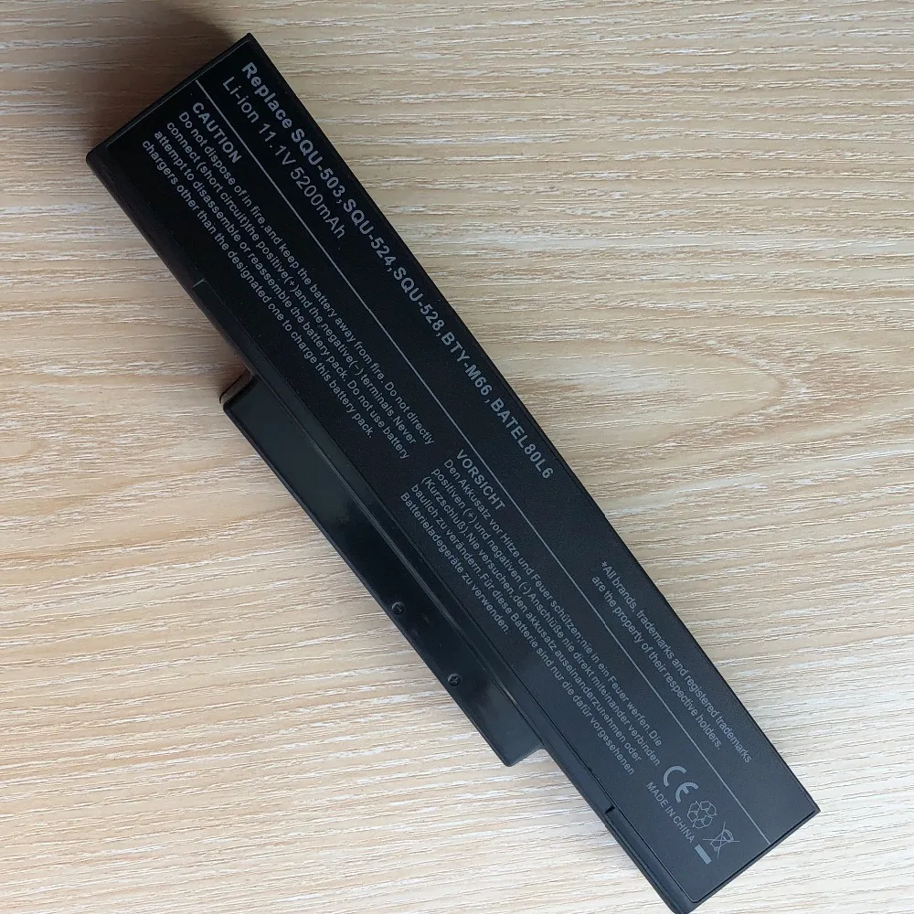 Аккумулятор для ноутбука LG E500 EB500 ED500 M740BAT 6 M660BAT M660NBAT SQU 524 528 529 BTY M66 M68