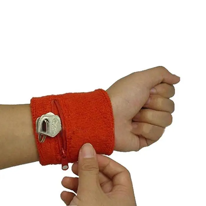 2 шт. сумка на запястье с молнией для бега спорта хранения карт ключей бег