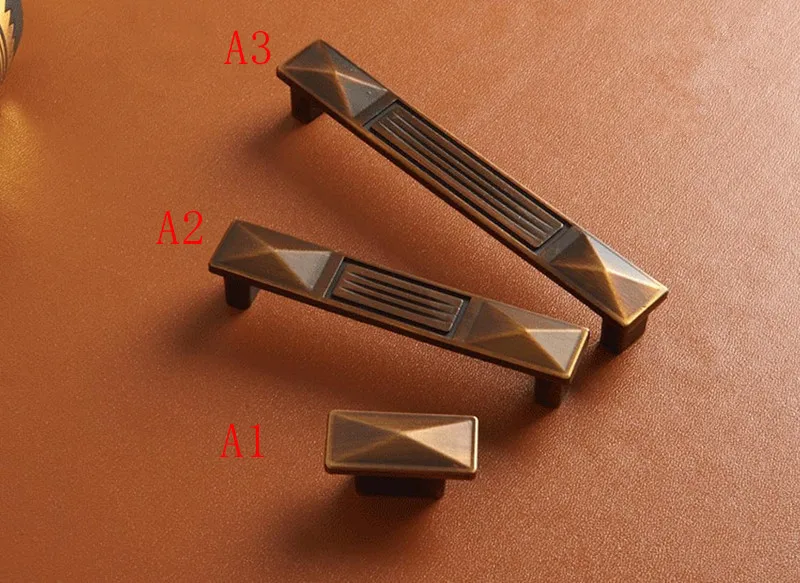 Металлическая ручка для кухонного шкафа бронзовая ящика рустикальная кухонная