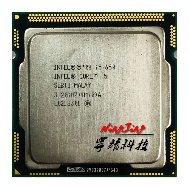 Двухъядерный процессор Intel Core i5 650 3 2 ГГц 4 Мб 73 Вт LGA 1156|cpu processor|intel core i5-650i5 |