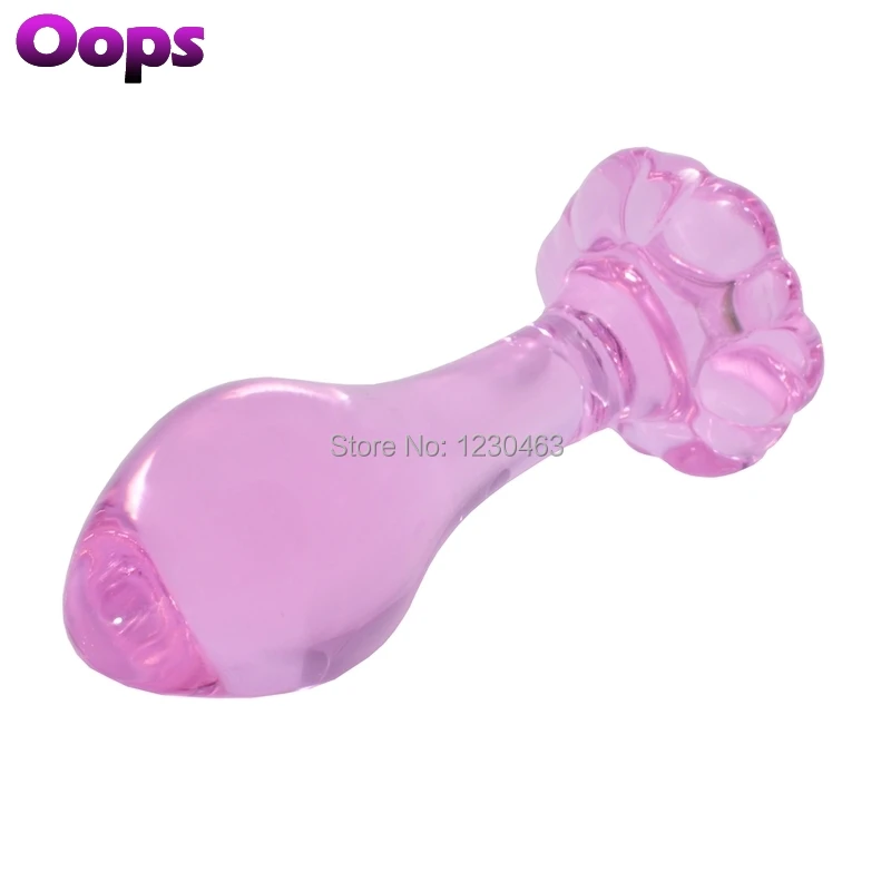 Smooth Pyrex Crystal Butt Plug Small Glass Dildo for Gay Men Women Anus Orgasm G Spot Massager Anal Dildos Adult Sex Toys | Красота и