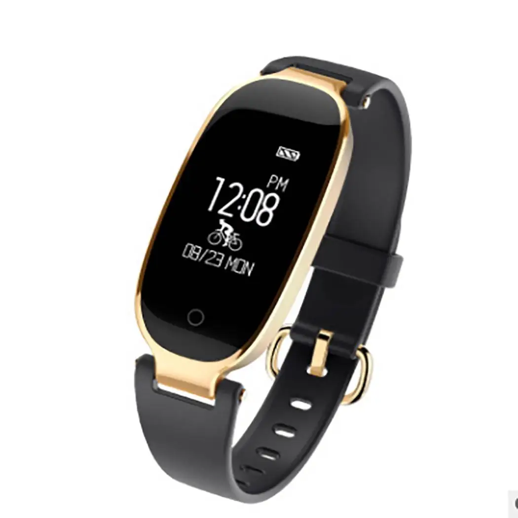 Bluetooth спортивные Смарт часы браслет монитор сердечного ритма фитнес 5 в USB Android