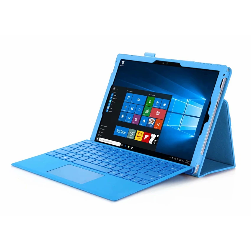 Чехол кошелек для Microsoft Surface Pro чехол из искусственной кожи тонкий 12 3 ''