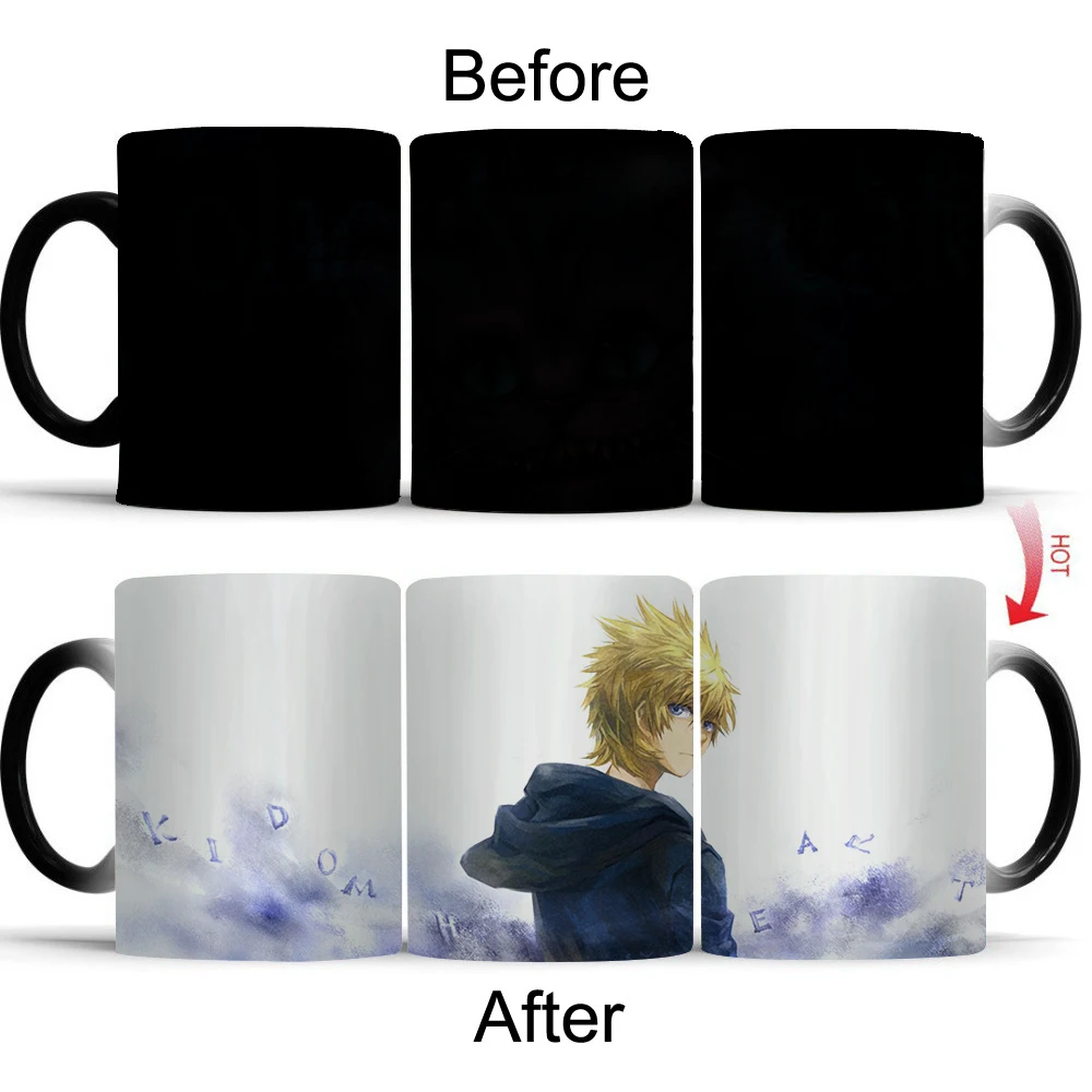 Suncomics игра Королевство Сердца Сора Волшебные кружки горячий напиток изменяющая