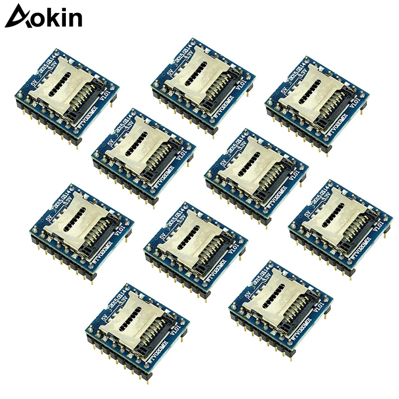 U диск аудиоплеер SD карта голосовой модуль MP3 звуковой внешний для Arduino мини