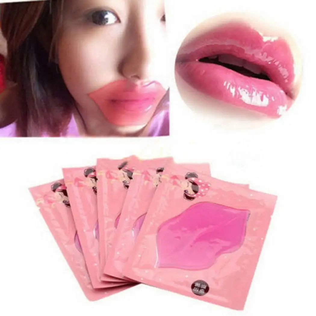 Кристальные коллагеновые патчи розовые старение анти PC Новая увлажняющая маска