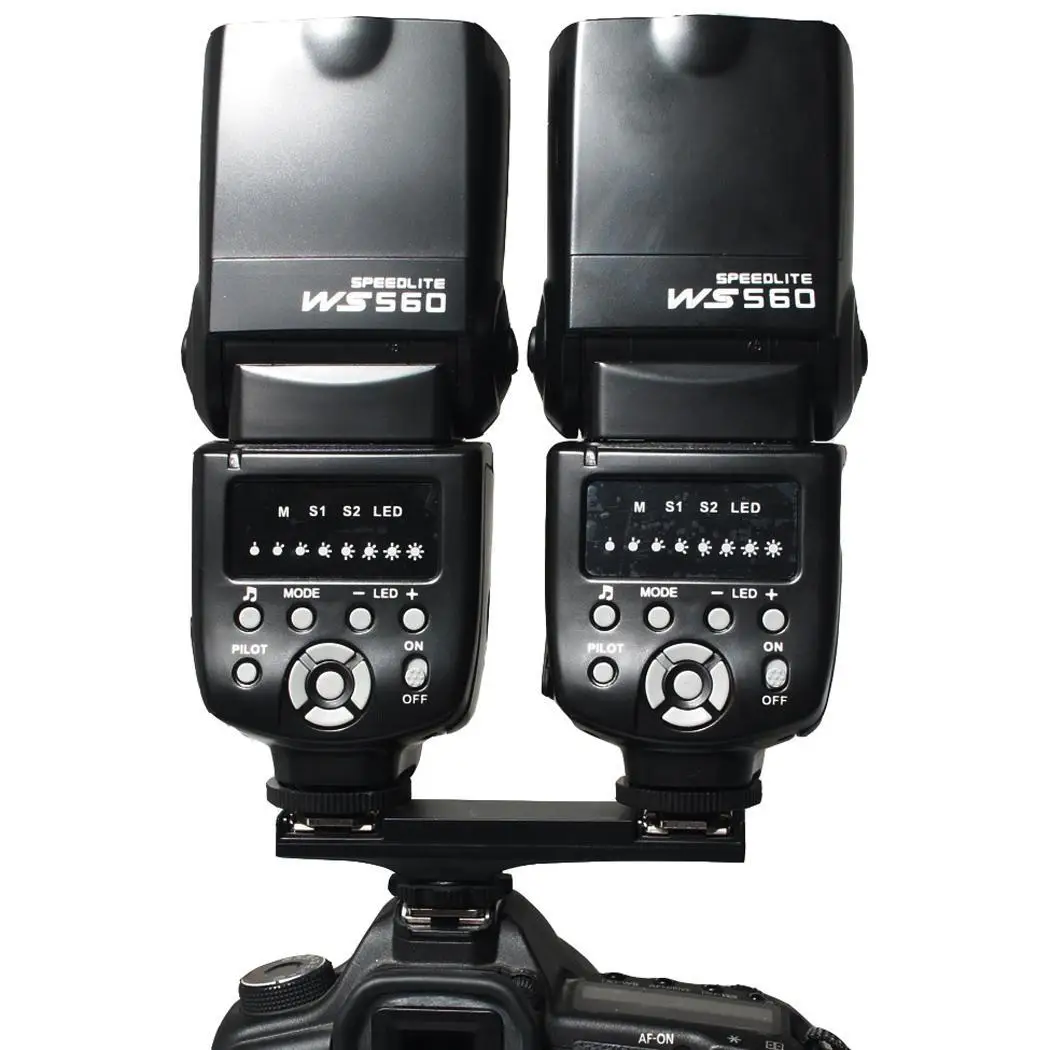 Держатель ttl фотовспышка &quotSpeedlite&quot кронштейн поддерживает полное соединение.