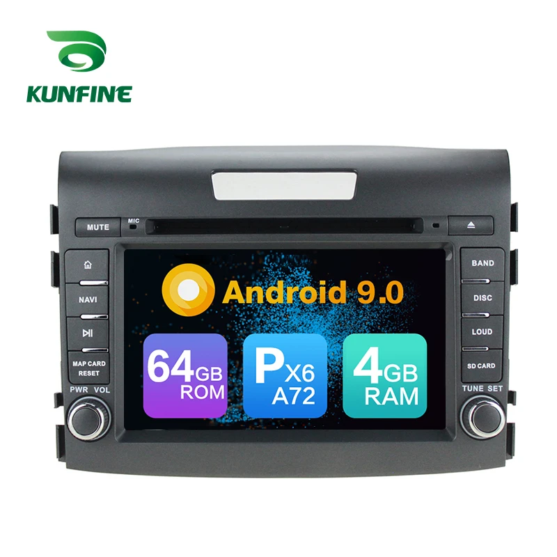 Android 9 0 Core PX6 A72 ОЗУ 4 Гб ПЗУ 64 ГБ Автомобильный DVD GPS мультимедийный плеер