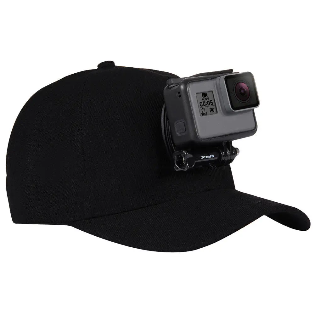 Для Go Pro Аксессуары для улицы Солнцезащитная шляпа Topi бейсболка с держателем