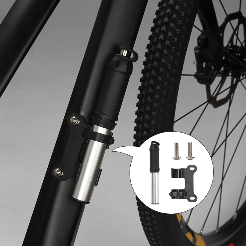 BIKEIN Велоспорт Алюминий MTB Велосипедный спорт мини насос сверхлегкий горный велосипед портативный воздушный шин шаровой инфлятор для AV/FV 100 г
