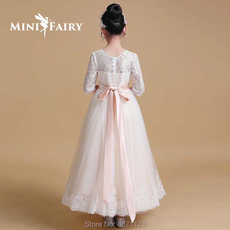 Children's princess dress foreign girl piano costume show female flower | Свадьбы и торжества