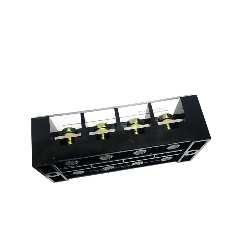 Клеммная колодка TBC 1004/TB 1004 фиксированного типа 100A 600V 4 позиции 0 5 25 мм2 подключение