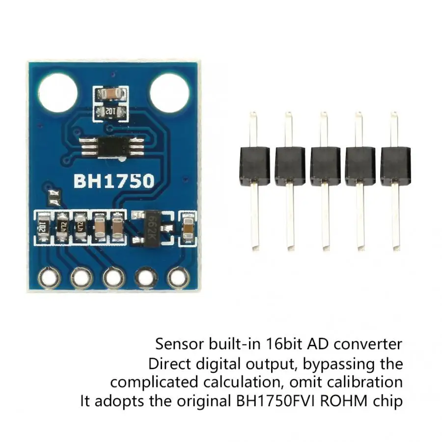 Светодиодный модуль цифровой интенсивности светильник встроенный чипа BH1750