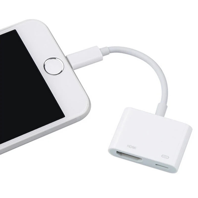 1080P 8 контактный Кабель адаптер Lightning для HDMI TV AV iPhone 5S 6 6S 7 Plus X| |