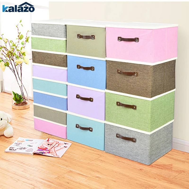 Складная коробка для хранения Организатор Одежда Одеяло органайзер свитера