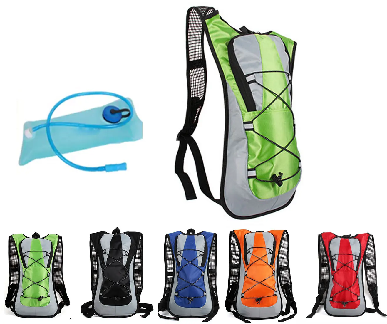 Купи Outdoor sports Water Bag Cycling Bike Bicycle Backpack Water Pack 5L Bladder Hump Backpack TPU Pouch Hydration System за 945 рублей в магазине AliExpress