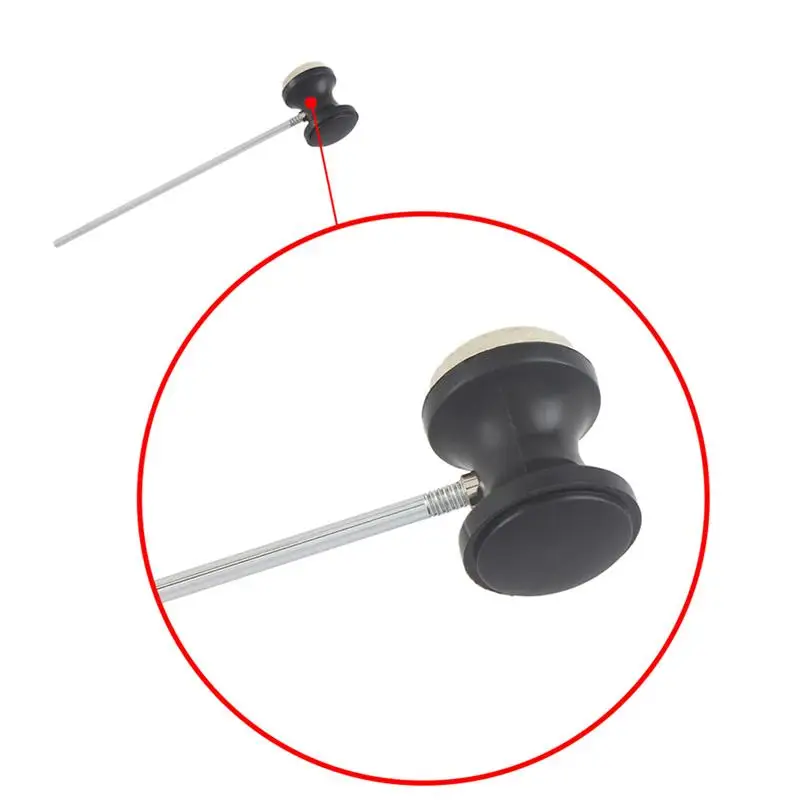 Stainless Steel Handle Felt M2 Lightweight Bass Drum Pedal Beater Percussion Instrument Accessories | Спорт и развлечения