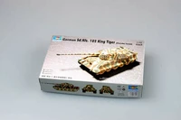 trumpeter 07202 172 german sd kfz 182 king tiger tank turret model kit th05336 smt2