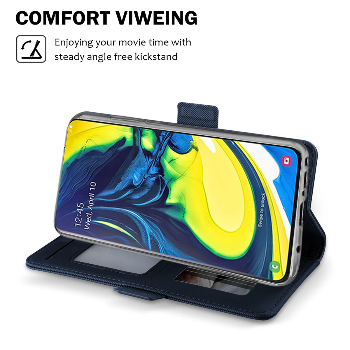 Для Samsung Galaxy A20e A2 Core A50 A40 A30 A20 A10 Чехол бумажник из искусственной кожи флип чехол с
